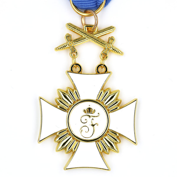 WW1 German Friedrich Order with Swords 1st Class (Württemberg) with ribbon