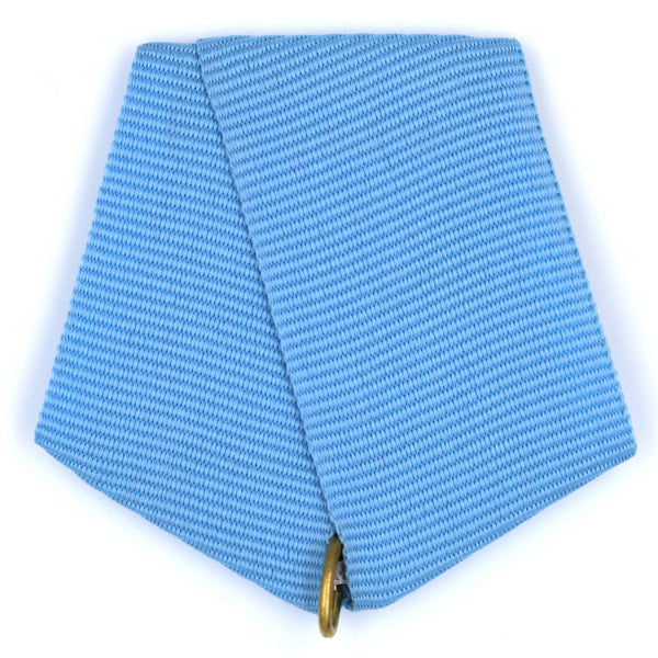 Imperial Russian Light Blue Medal Ribbon Bow Mount Replica Suspension