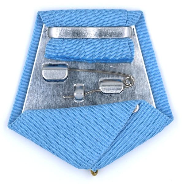 Imperial Russian Light Blue Medal Ribbon Bow Mount Replica Suspension