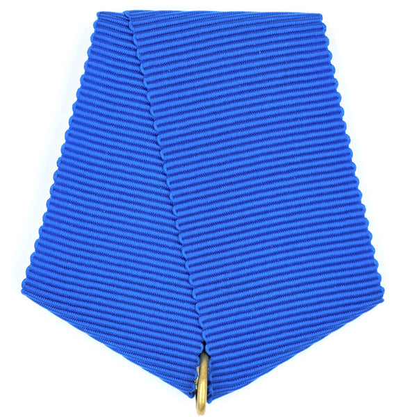 Imperial Russian Dark Blue Medal Ribbon Bow Mount Replica Suspension