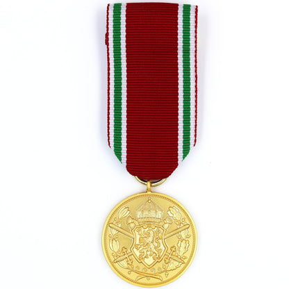 Bulgaria WWI Commemorative Medal 1915-1918 w/ Ribbon Bar Full Size Replica