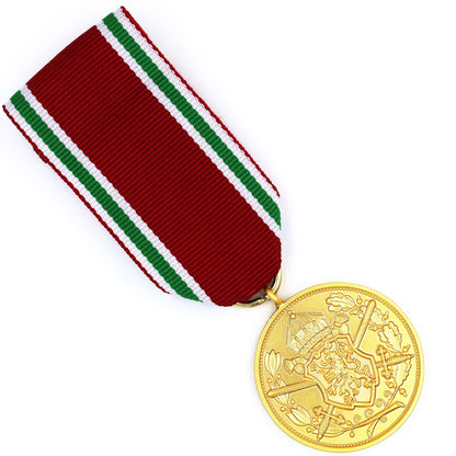 Bulgaria WWI Commemorative Medal 1915-1918 w/ Ribbon Bar Full Size Replica