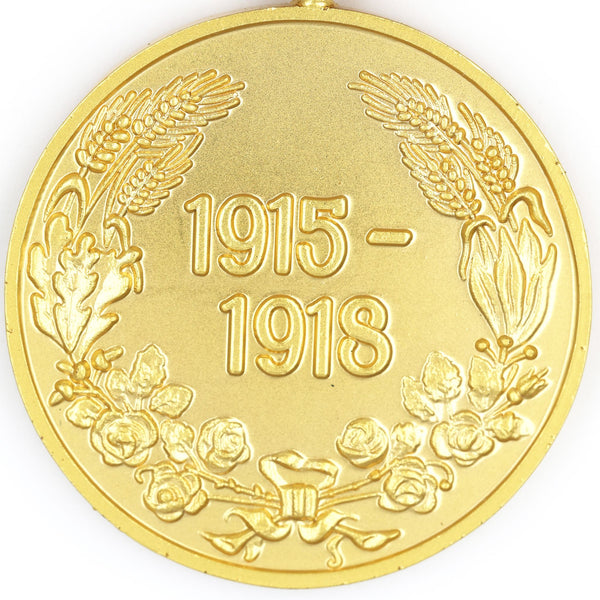 Bulgaria WWI Commemorative Medal 1915-1918 w/ Ribbon Bar Full Size Replica