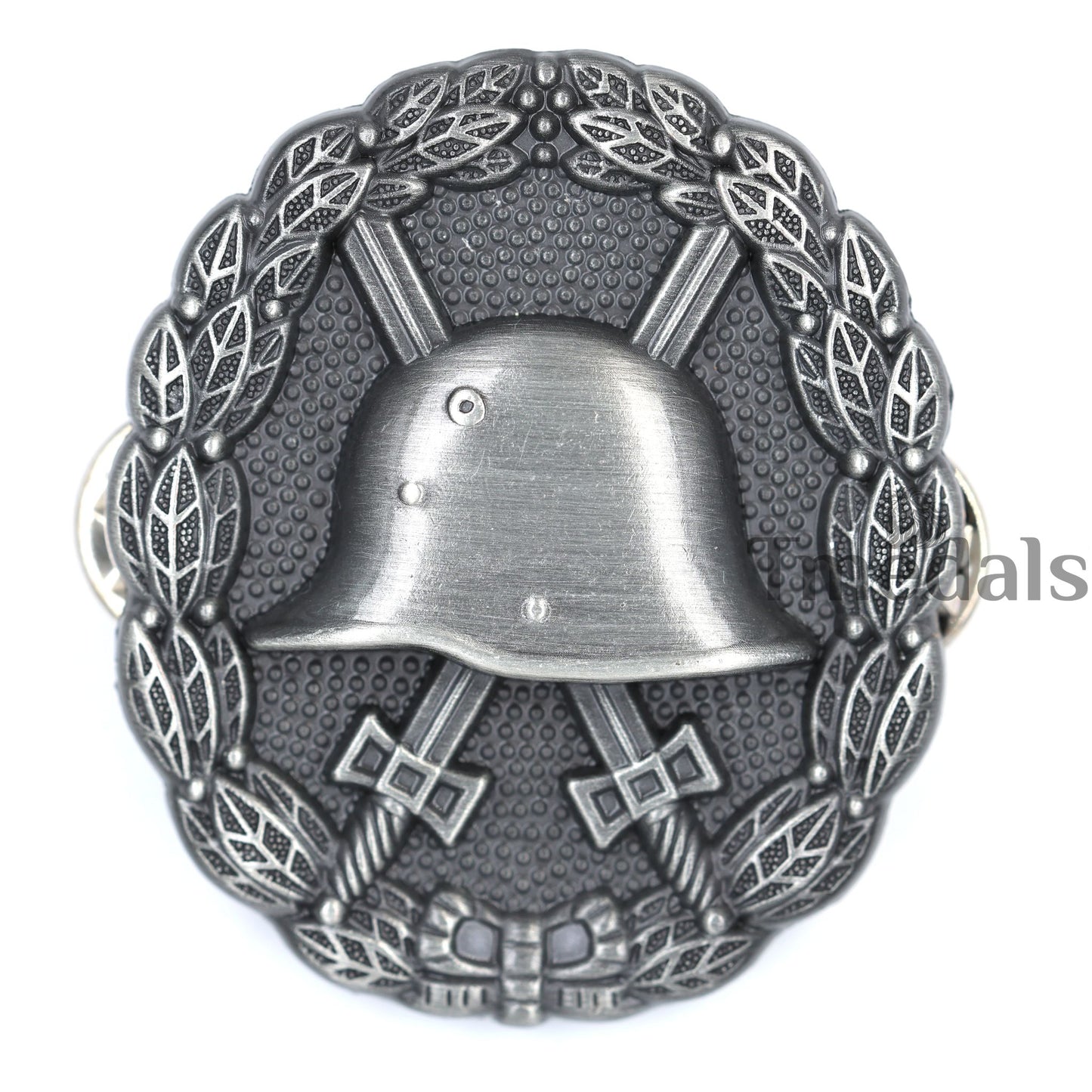 WWI German Wound Badge Silver Grade Reproduction Pinback