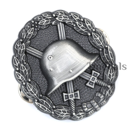 WWI German Wound Badge Silver Grade Reproduction Pinback