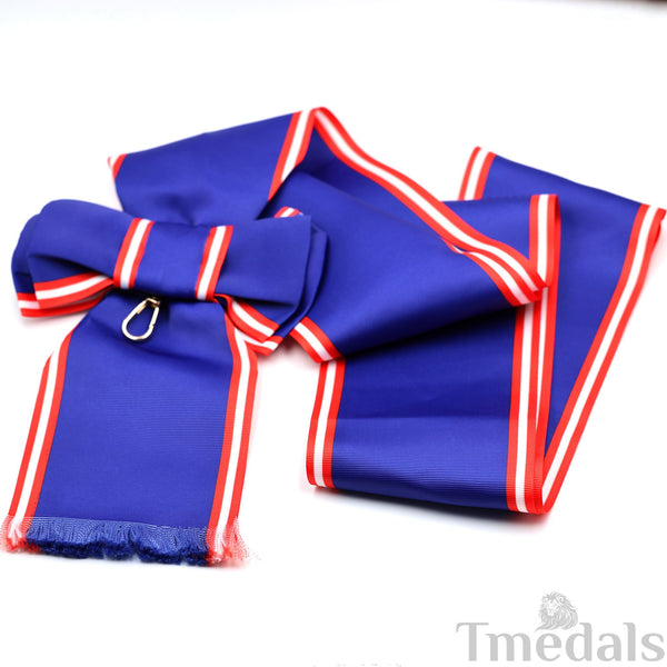 Royal Victorian Order GCVO Grand Cross Sash Reproduction Replica