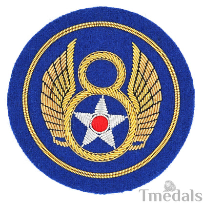 US 8th EIGHTH AIR FORCE WW2 ARMY AIR CORPS USAF Squadron Uniform Patch German