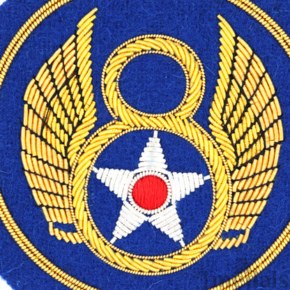 US 8th EIGHTH AIR FORCE WW2 ARMY AIR CORPS USAF Squadron Uniform Patch German