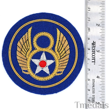 US 8th EIGHTH AIR FORCE WW2 ARMY AIR CORPS USAF Squadron Uniform Patch German