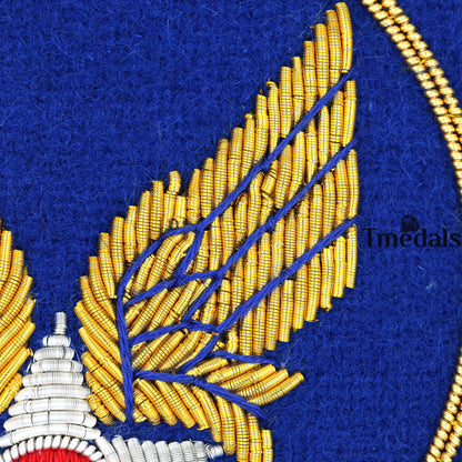 US Army Air Force Corps WW2 BULLION USAF Squadron Shoulder Uniform Patch Replica