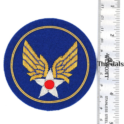 US Army Air Force Corps WW2 BULLION USAF Squadron Shoulder Uniform Patch Replica