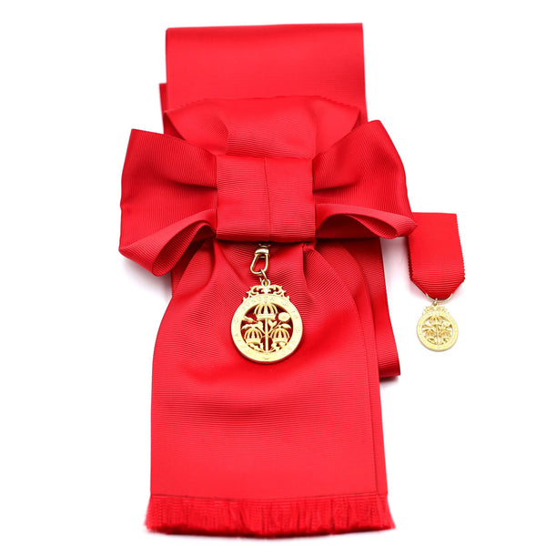 UK BritishOrder of the Bath Civil Division Sash Set Badge Mini Medal Replica