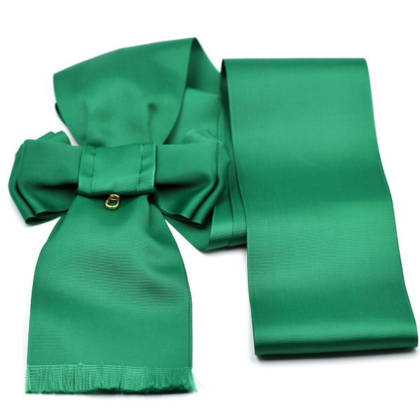 UK British Order of the Thistle Royal Green Sash (Ribbon) Replica — SASH ONLY