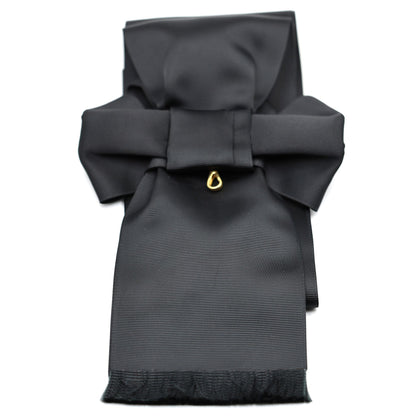 UK Order of St John Black Sash Only Ceremonial Sash Bow Style Replica