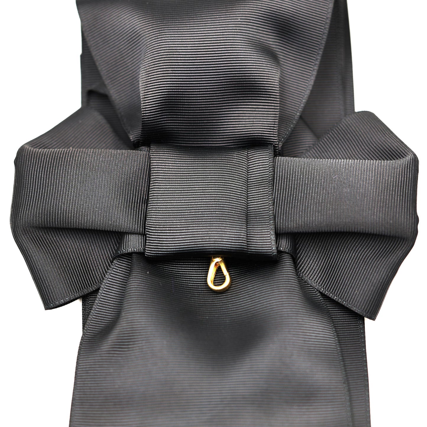 UK Order of St John Black Sash Only Ceremonial Sash Bow Style Replica