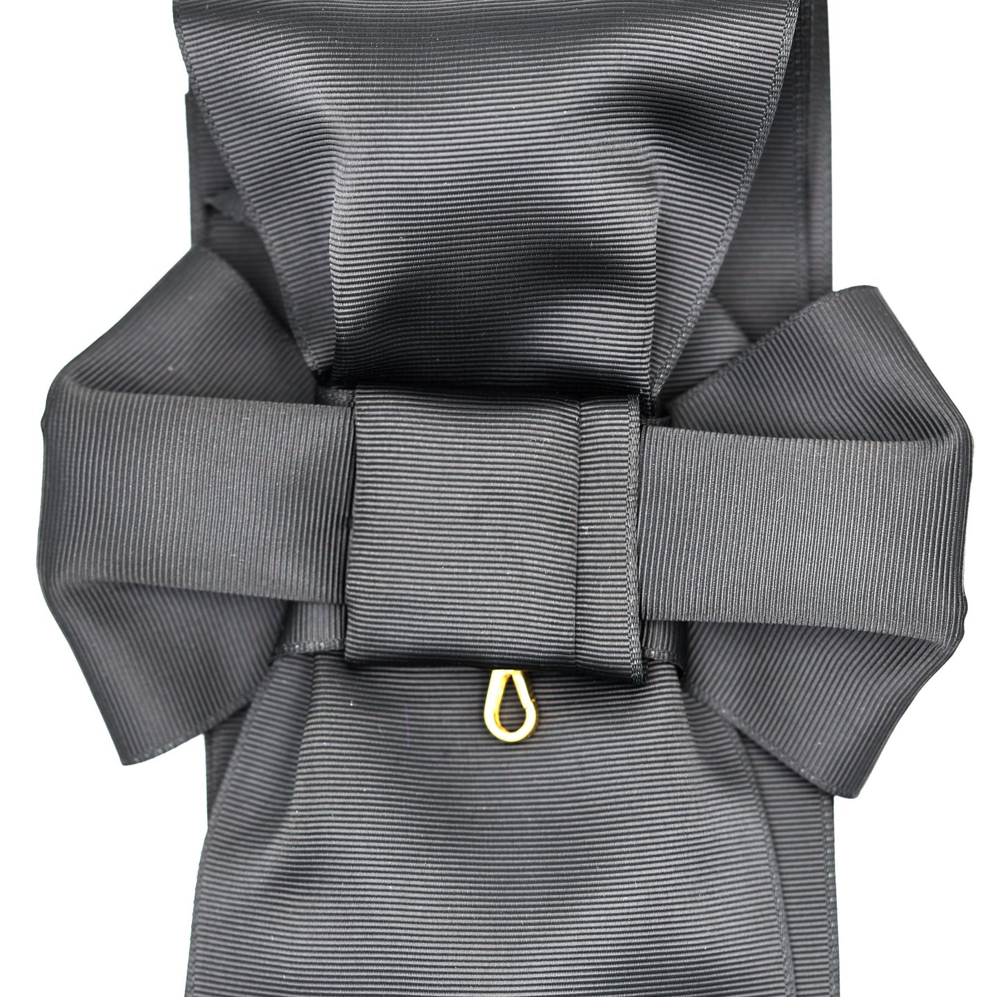 UK Order of St John Black Sash Only Ceremonial Sash Bow Style Replica