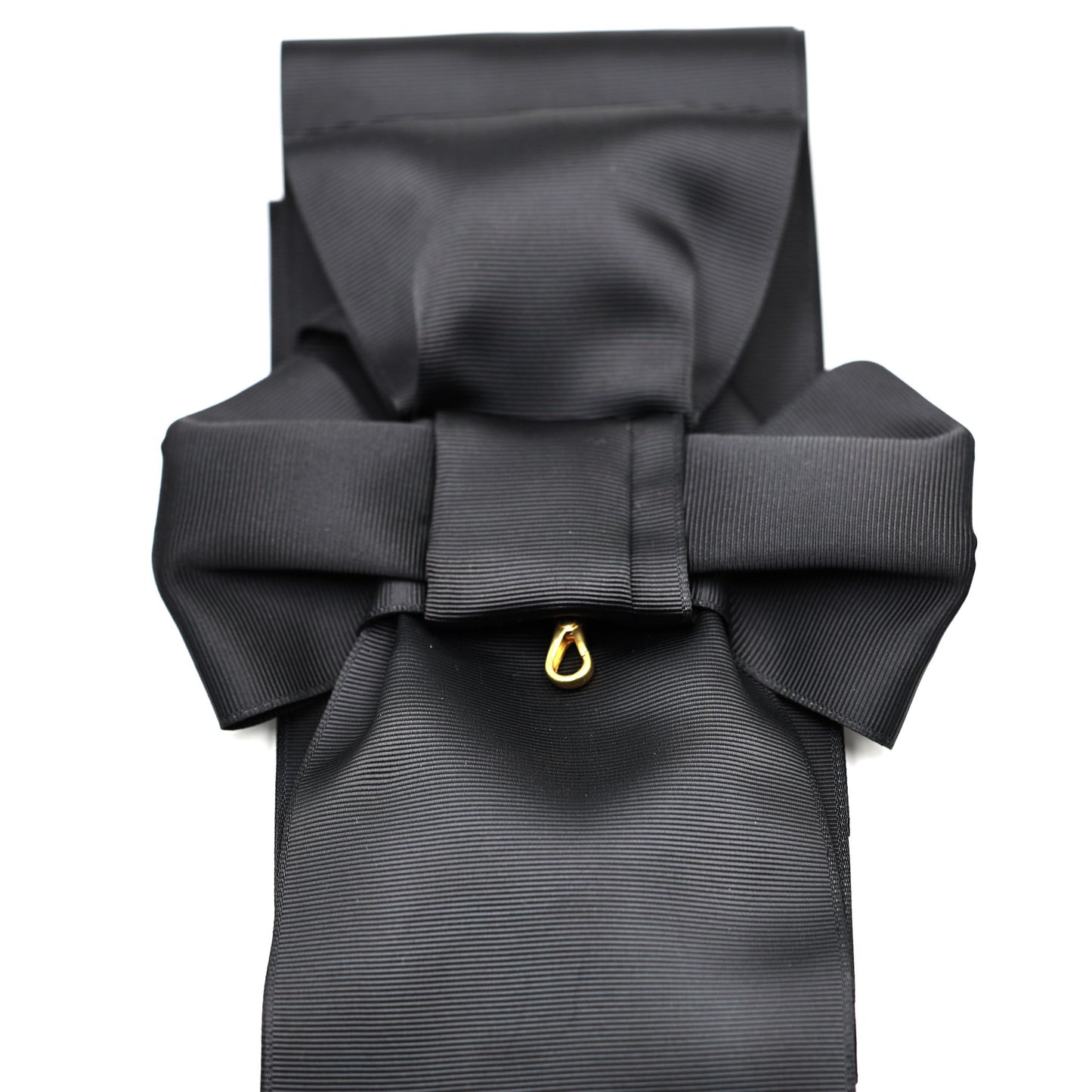 UK Order of St John Black Sash Only Ceremonial Sash Bow Style Replica