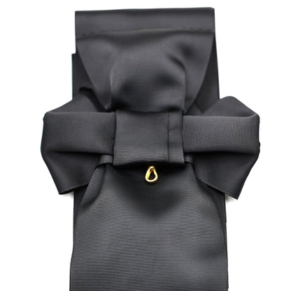 UK Order of St John Black Sash Only Ceremonial Sash Bow Style Replica