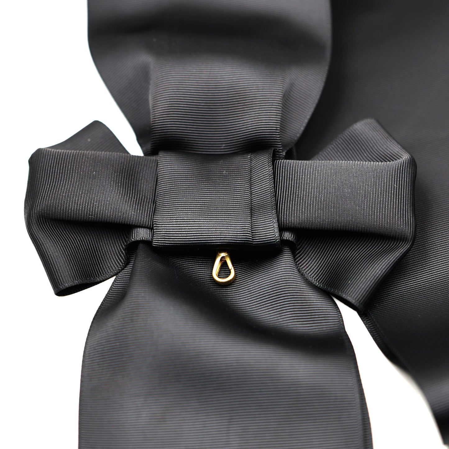 UK Order of St John Black Sash Only Ceremonial Sash Bow Style Replica