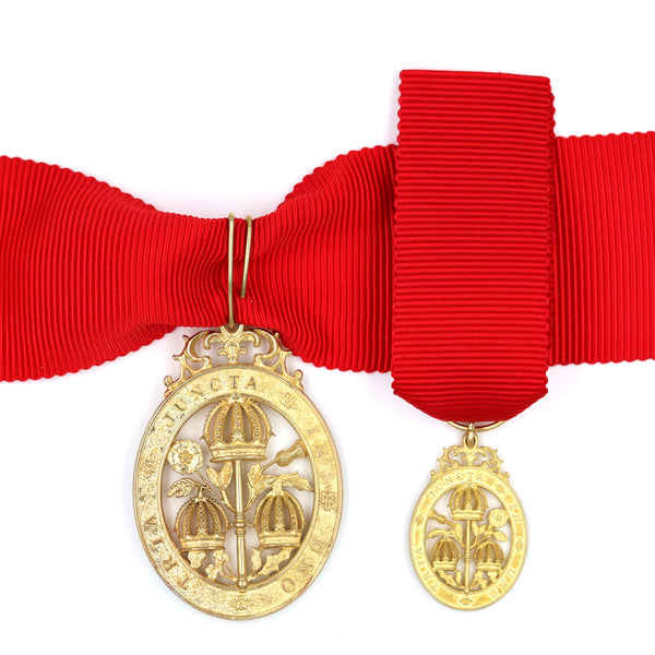 UK The Most Honourable Order of the Bath Civil Division Neck Ribbon Set Replica + Mini Medal