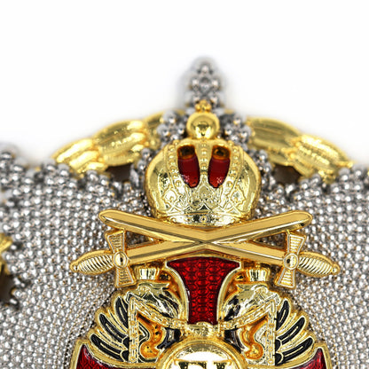 Austro Golden Cross of Merit 1849 Franz Joseph Order Medal with Swords Replica