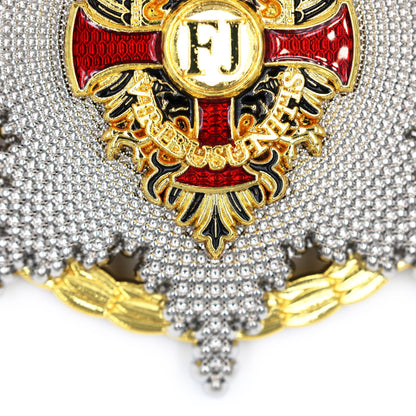 Austro Golden Cross of Merit 1849 Franz Joseph Order Medal with Swords Replica