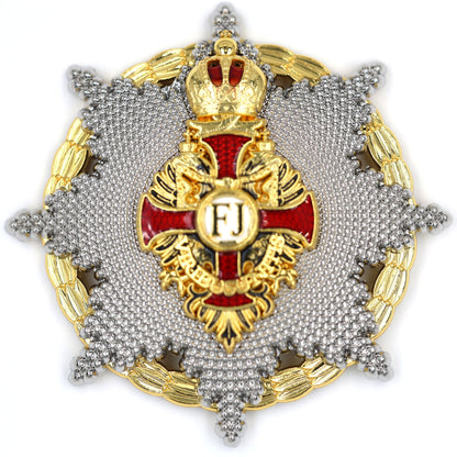 Order of Franz Joseph Type II Grand Cross Breast Star Austria Reproduction Replica