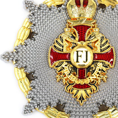 Order of Franz Joseph Type II Grand Cross Breast Star Austria Reproduction Replica