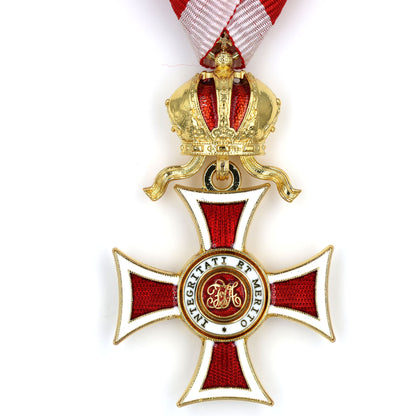 Austria Imperial Order of Leopold Knight Cross Civilian Type Badge Replica