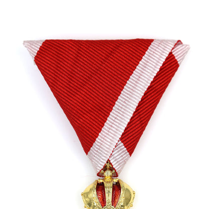 Austria Imperial Order of Leopold Knight Cross Civilian Type Badge Replica