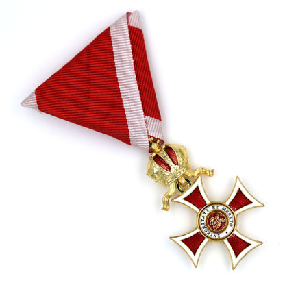 Austria Imperial Order of Leopold Knight Cross Civilian Type Badge Replica