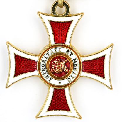 Austria Imperial Order of Leopold Knight Cross w/ War Decoration Ribbon Replica