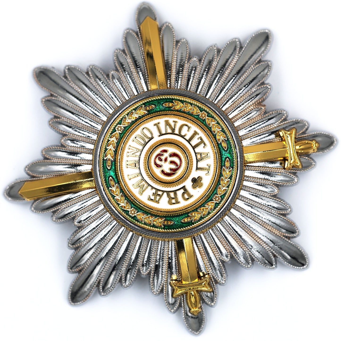 Imperial Russian Order of St. Stanislaus 1st Class Breast Star w/ Swords Replica