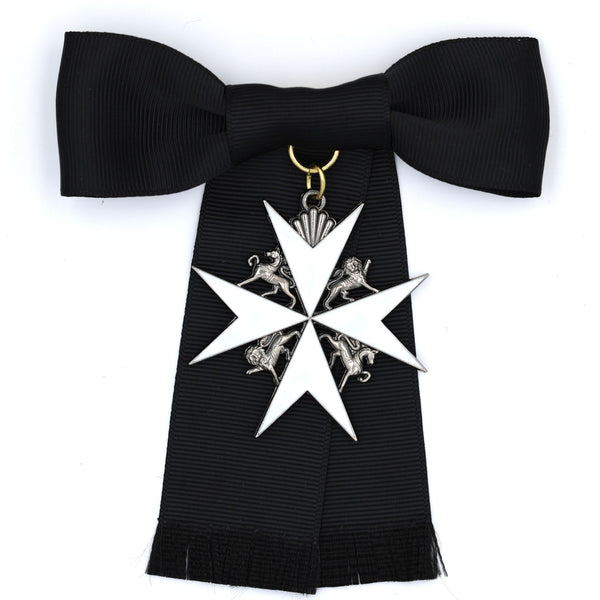 UK British Order of St John Commander CStJ Grade III Ladies Bow Badge Replica