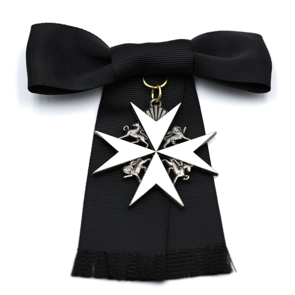 UK British Order of St John Commander CStJ Grade III Ladies Bow Badge Replica