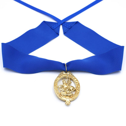 British Order of the Garter “Lesser George” St George Neck Badge Ribbon Replica