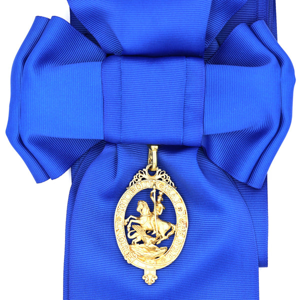 UK British Most Noble Order of the Garter St George Sash Badge Medal Replica