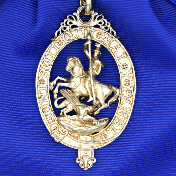 UK British Most Noble Order of the Garter St George Sash Badge Medal Replica