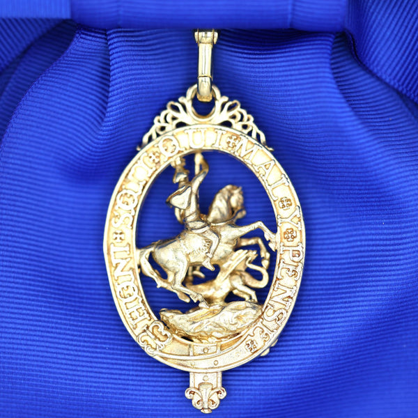 UK British Most Noble Order of the Garter St George Sash Badge Medal Replica