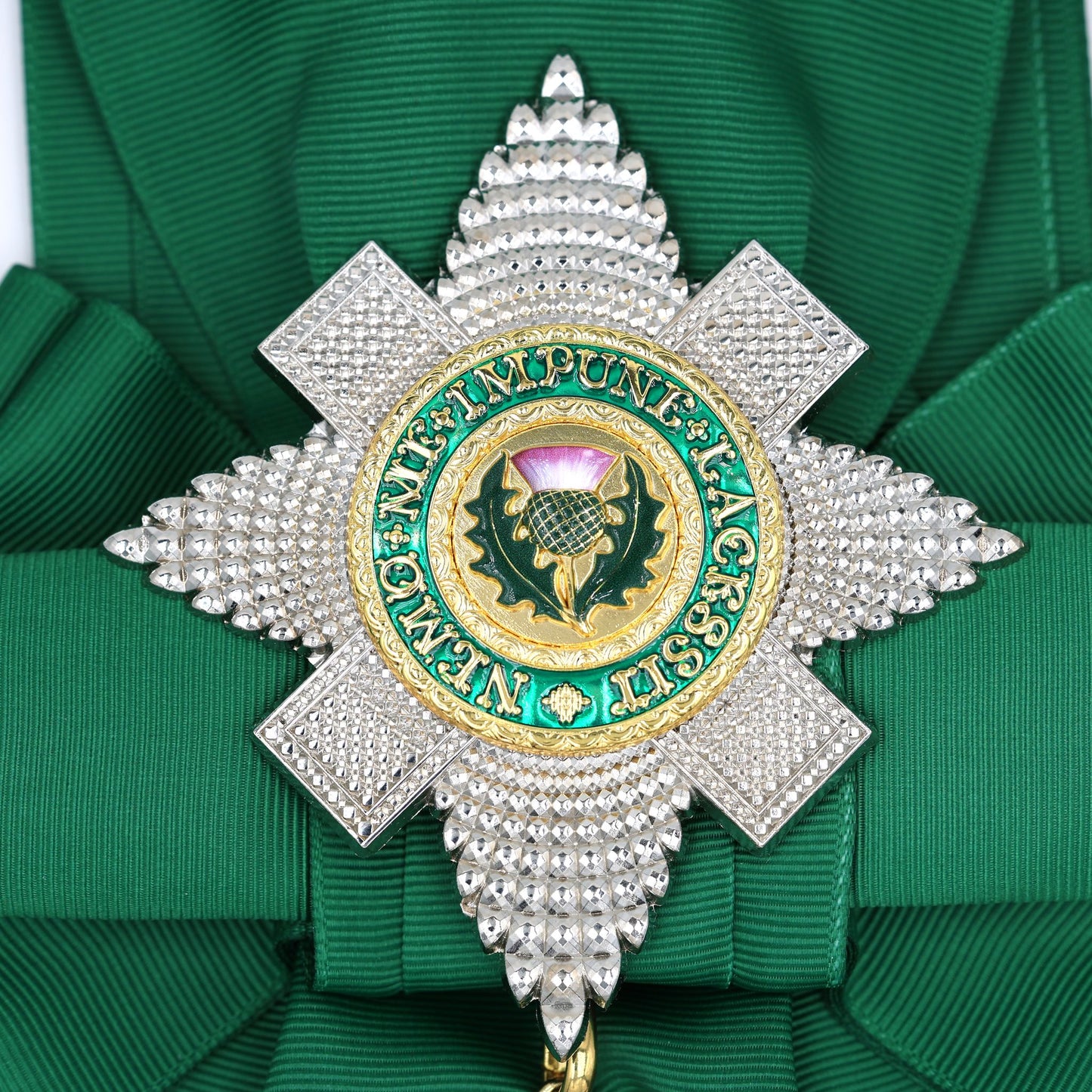 Scotland Order of the Thistle Sash Set Replica Badge Breast Star St Andrew UK