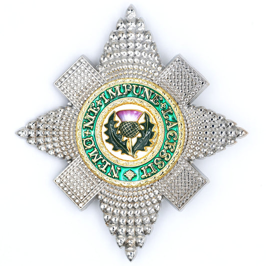 Scotland Order of the Thistle Breast Star – St Andrew Badge, UK Medal Replica