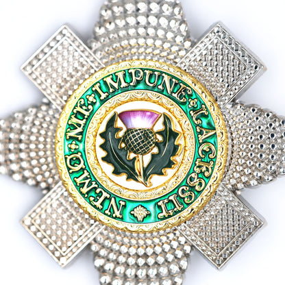 Scotland Order of the Thistle Sash Set Replica Badge Breast Star St Andrew UK