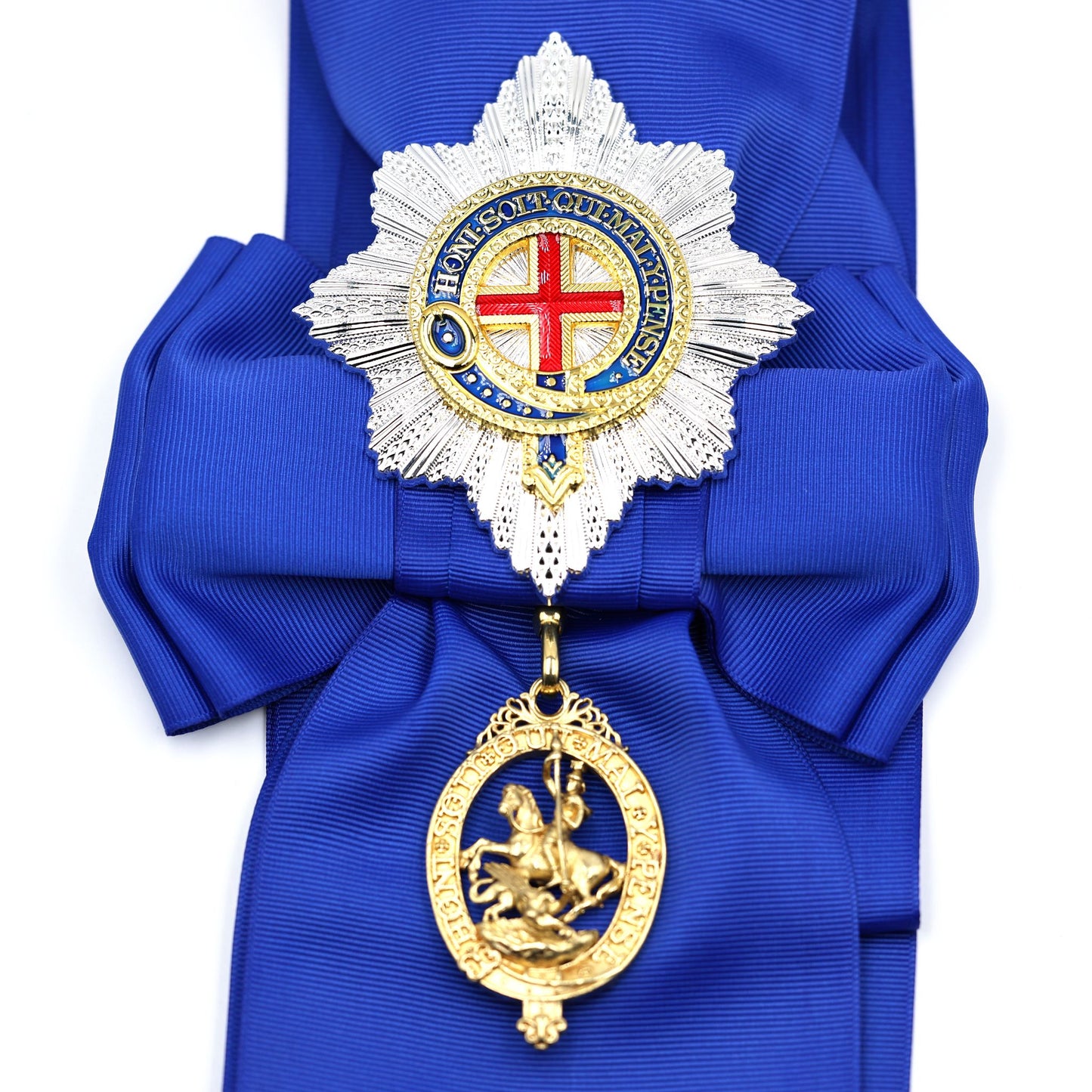 UK the British Order of the Garter Star, Sash+ Badge full set Medal Replica copy reproduction