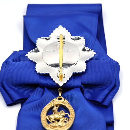 UK the British Order of the Garter Star, Sash+ Badge full set Medal Replica copy reproduction