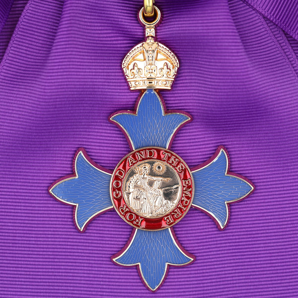 UK Order of the British Empire GBE Knight Grand Cross Sash Badge & Sash Replica
