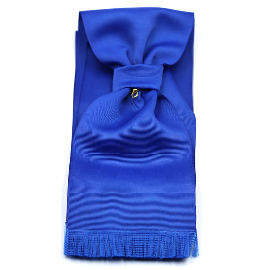 UK British Order of the Garter Royal Blue Sash (Ribbon) Replica — SASH ONLY Type 2