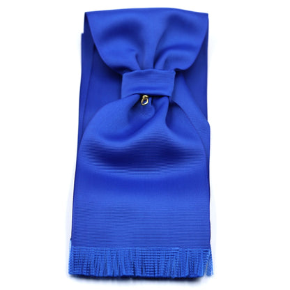 UK British Order of the Garter Royal Blue Sash (Ribbon) Replica — SASH ONLY Type 2
