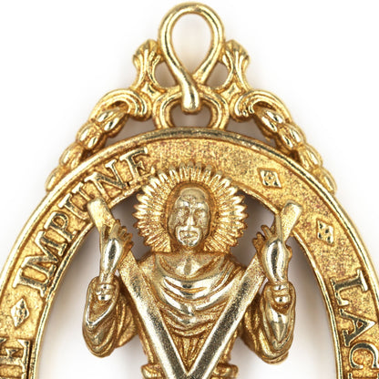 British Order of the Thistle Saint Andrew Pendant Brass Replica Badge