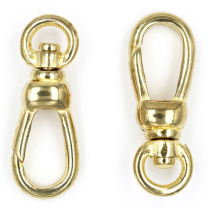 2pcs Solid Brass Swivel Hooks for UK European Medal Sash Ribbon Hardware 17.4mm