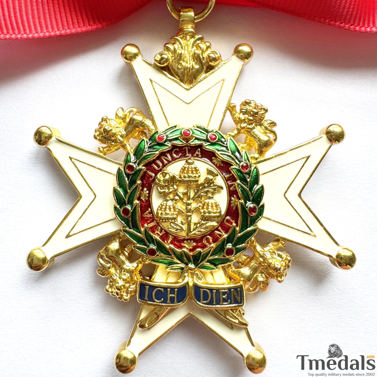 UK Order of the Bath Knight Commander Class Great Britain Medal neck ribbon